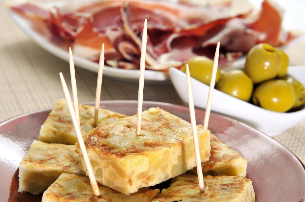 7 pinchos de tortilla para servir en tu bar