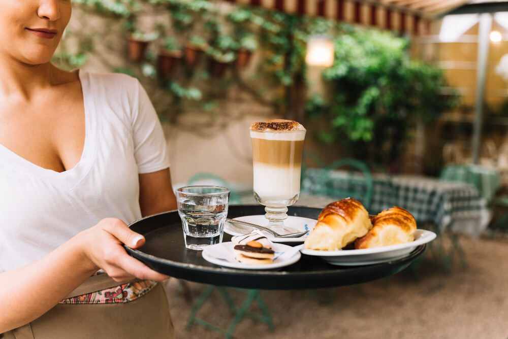 carta de desayunos para cafetería
